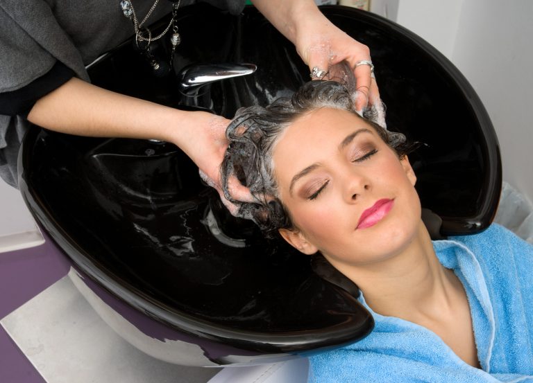 Washing hair